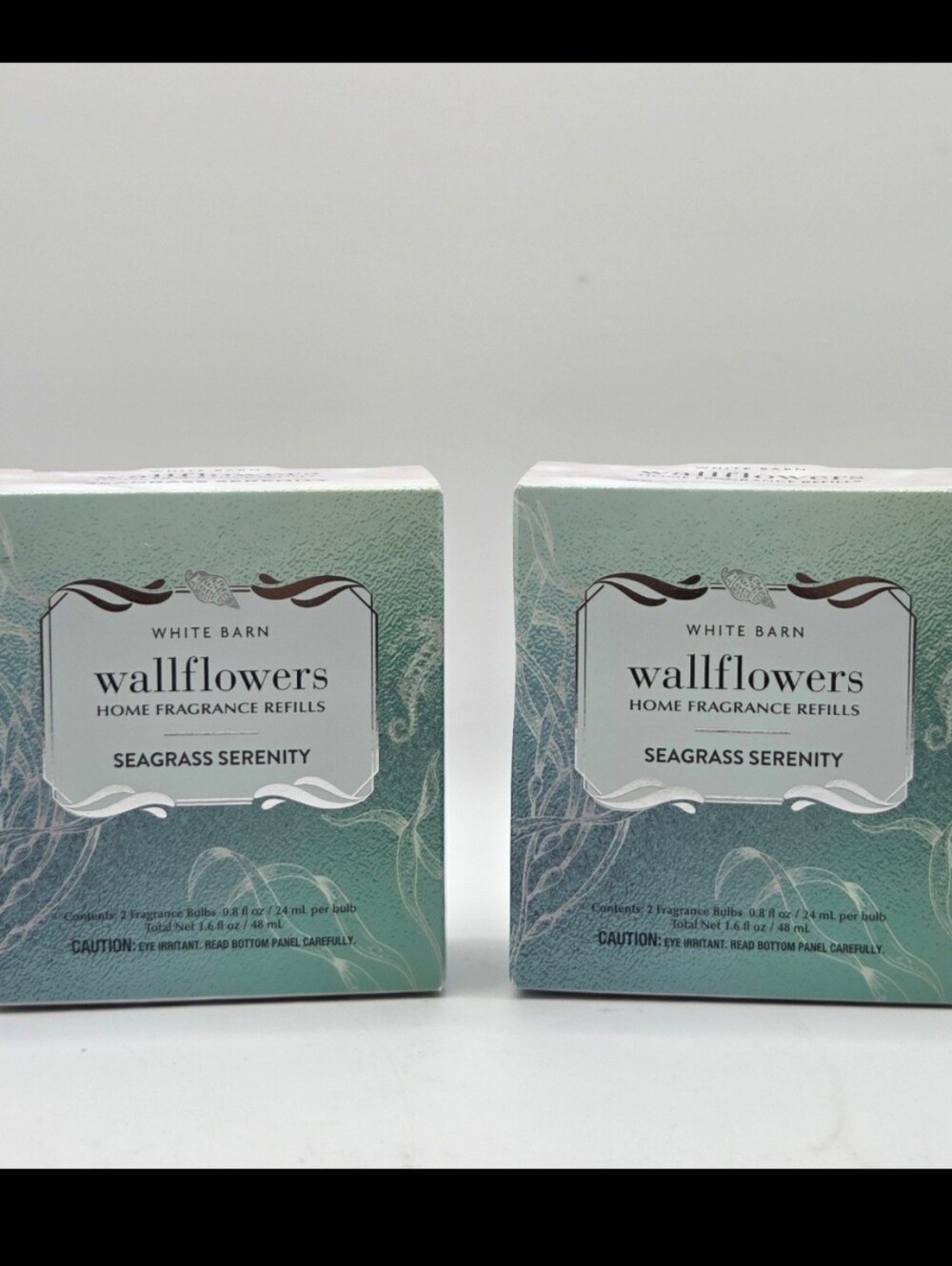White Barn Wallflowers Home Fragrance Refills Seagrass Serenity X 4